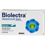 Food Supplement with 300 mg of Magnesium.