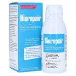 Tooth and mouth rinse with a substance related to natural tooth enamel.