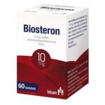 Biosterone is a medicinal product that replenishes dehydroepiandrosterone (DHEA) deficiencies. DHEA is a prohormone that levels decline with age. The use of the drug can improve the quality of life of older people.