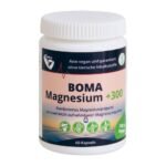 Combined magnesium preparations; vegan nutritional supplement.