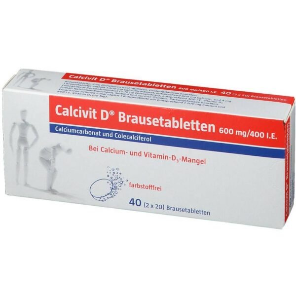 For the prevention and treatment of calcium deficiency and to support a special therapy for the prevention and treatment of osteoporosis.