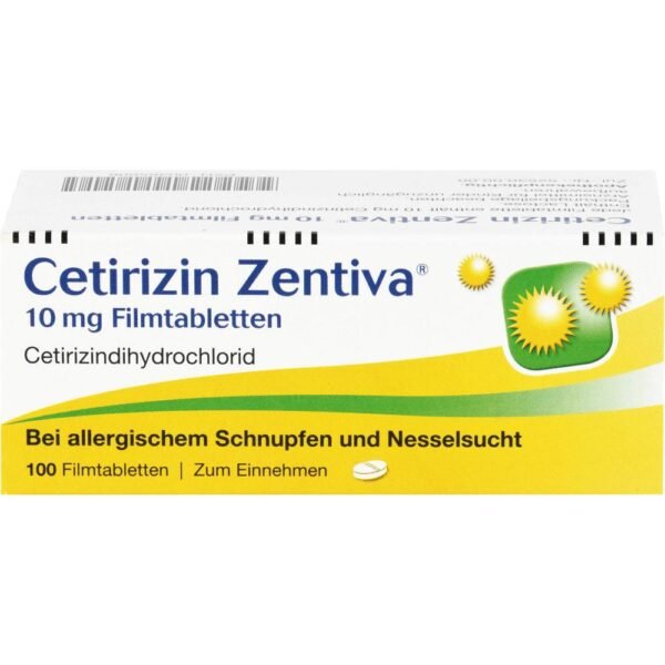 For the relief of nasal and ocular symptoms of seasonal and perennial allergic rhinitis and for the relief of chronic hives.