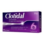 Clotidal is a medicinal product in the form of a vaginal cream with 5 ml applicators attached, which contains an antifungal substance - clotrimazole. The drug is used during fungal inflammation of the mucous membranes of the genital organs. Clotidal can also be used in men during infection of the glans (the tip of the penis). The drug is intended for people from 16 years of age.