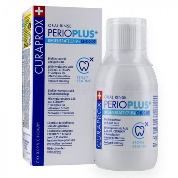 Mouthwash for biofilm control and gum care.