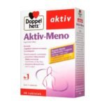 Doppelherz aktiv Aktiv - a dietary supplement containing a unique combination of 13 active ingredients, with the highest total dose of soy isoflavones and hops extract.