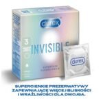 Durex Invisible, additionally moistened condoms.
