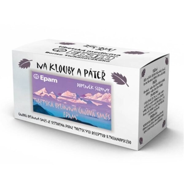 Tibetan herbal mixture EPAM for joints and spine, it is only a dietary supplement. Dosage according to the information on the tea box.