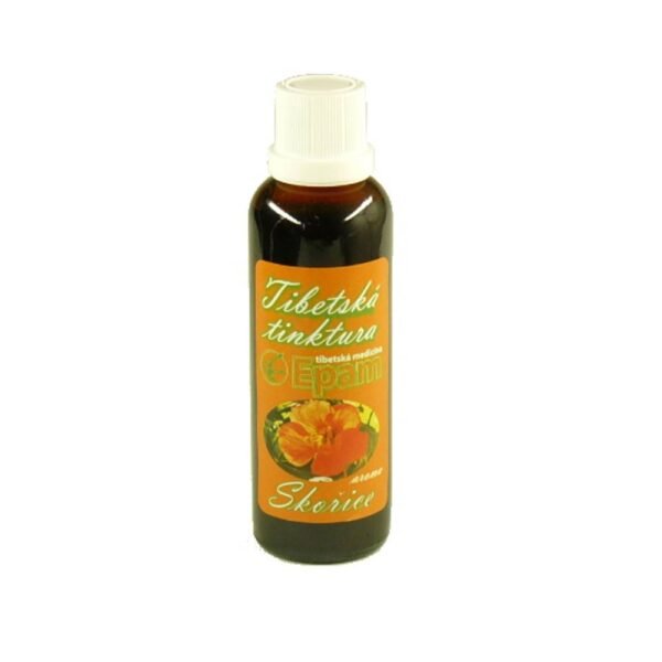 Natural herbal tincture EPAM Cinnamon, intended only as a dietary supplement.