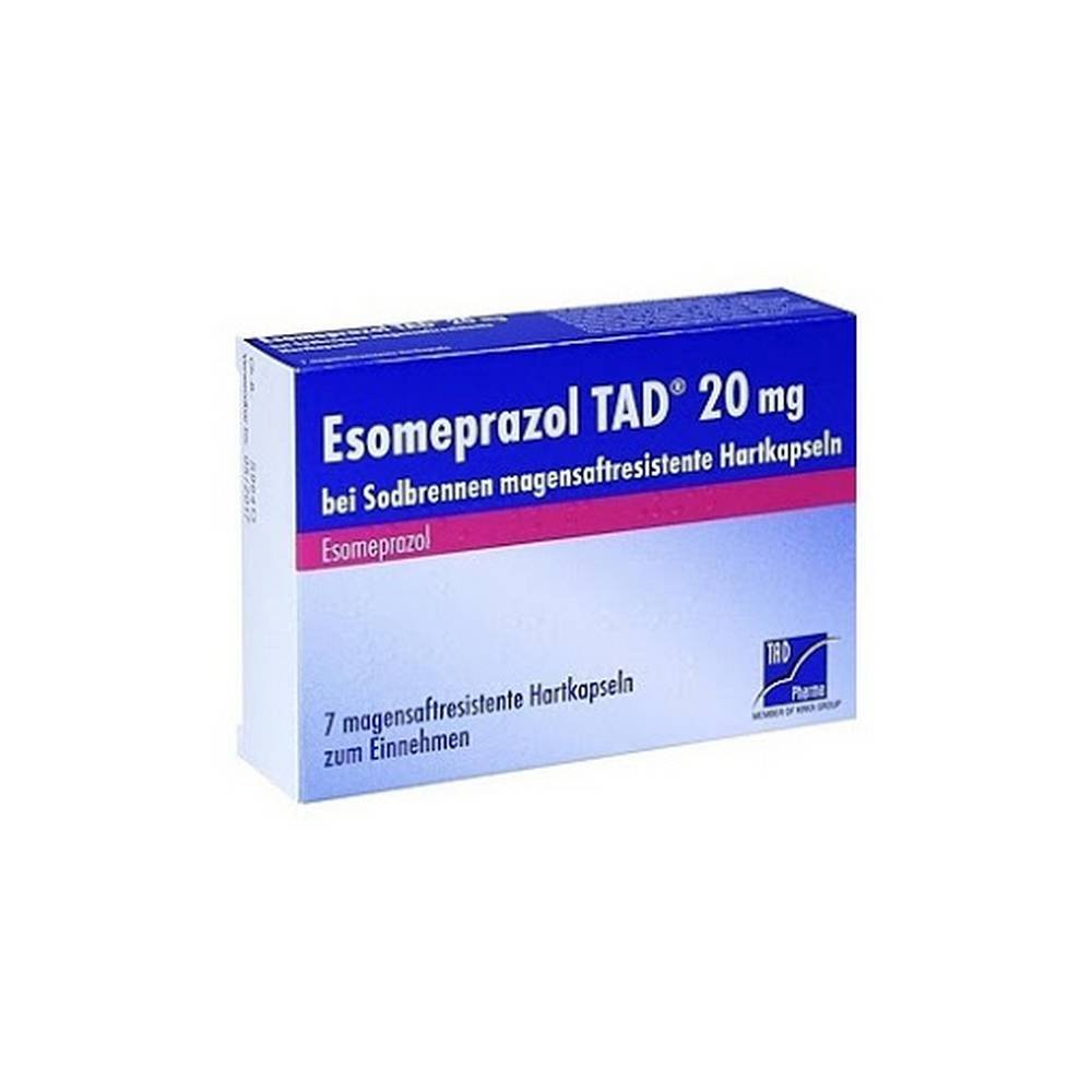 Эзомепразол ТАД 20 мг, Ezomeprazol TAD 20 mg, 7 - ApoZona