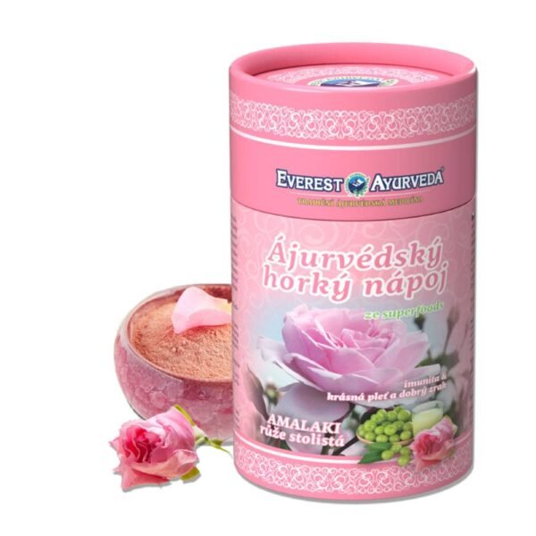 Ayurvedic hot drink from natural products supports the immune system, contributes to regeneration and vitality.