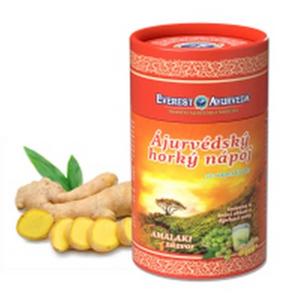 Ayurvedic hot drink from natural products supports the immune system, contributes to regeneration and vitality.