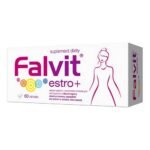 Falvit estro + - a dietary supplement enriched with phytoestrogens contained in hops extract, intended for women.