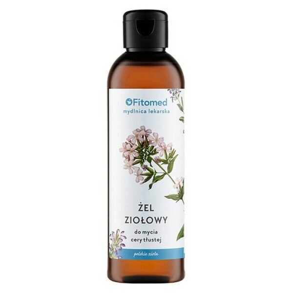 Fitomed Medical soap, herbal face cleansing gel for oily skin.