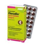 Food Supplement with iron and folic acid.