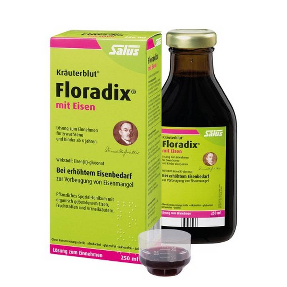 Floradix With Iron Solution For