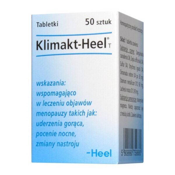 Heel-Klimakt T is a homeopathic medicinal product with therapeutic indications. Heel-Klimakt T is used as an adjunct in the treatment of menopausal symptoms, such as hot flashes, mood changes, night sweats.
