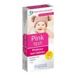 Pink plate pregnancy test