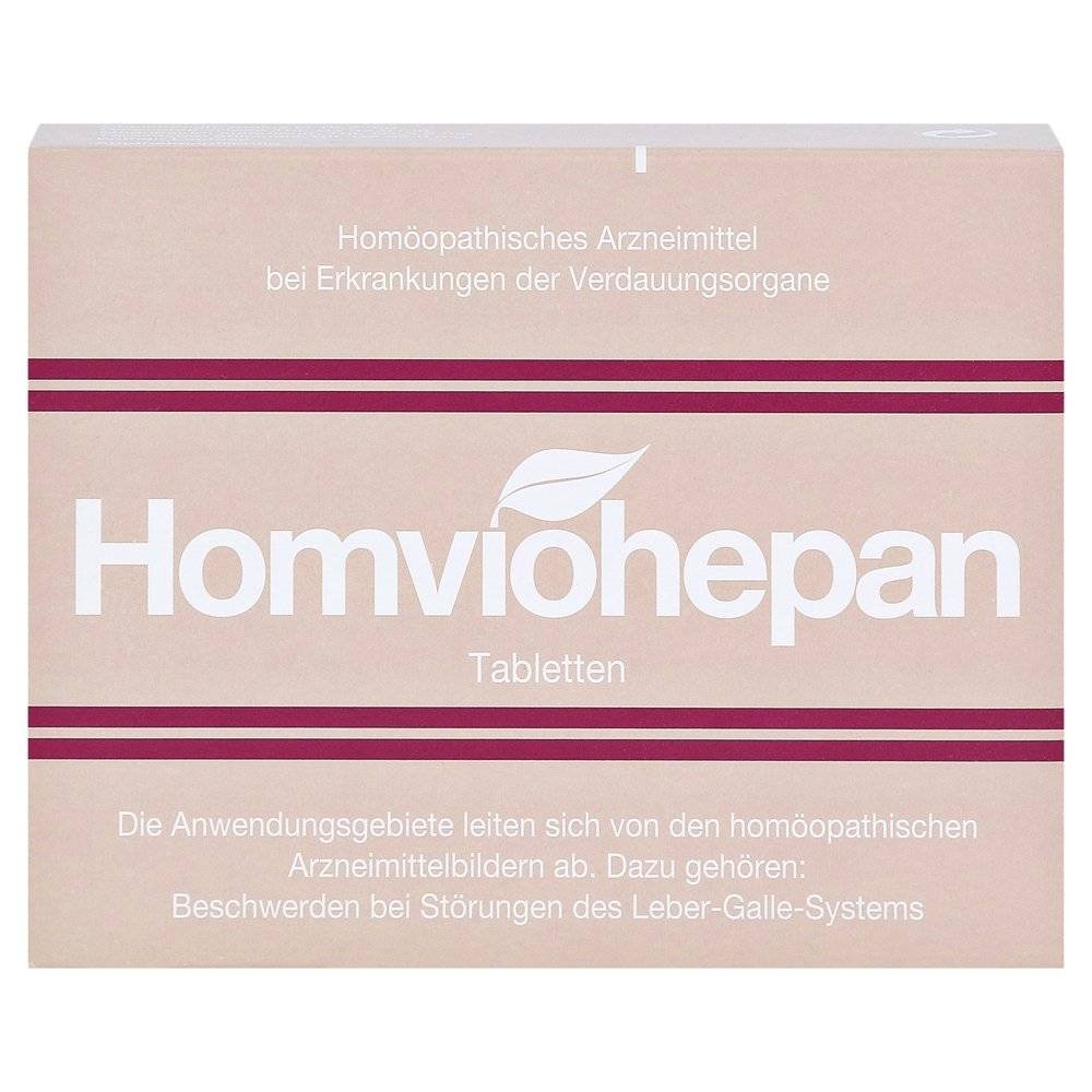 homviohepan tablets 75 Homeopathic Medicine, For Symptoms In Disorders Of The Liver-Bile-System