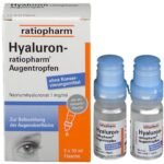 For the humidification of the eye surface in case of wetting problems.
