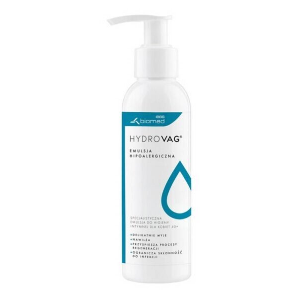 Intimate hygiene emulsion for women 40+ - moisturizes and protects delicate intimate areas.