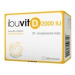 Ibuvit D3 2000 IU soft capsules are a drug containing cholecalciferol in a dose of 2000 international units. The cholecalciferol contained in this medicinal product is identical to the vitamin D produced in the human body. Ibuvit D3 2000 IU is used in the prevention of vitamin D3 deficiency (especially from October to May) or osteoporosis.