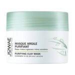 Cleansing mask with clay. Regulates the secretion of sebum, mattifies and cleanses the skin.