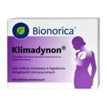 Klimadynon is a herbal medicinal product in the form of tablets used to relieve menopausal discomfort such as profuse sweating and hot flushes.