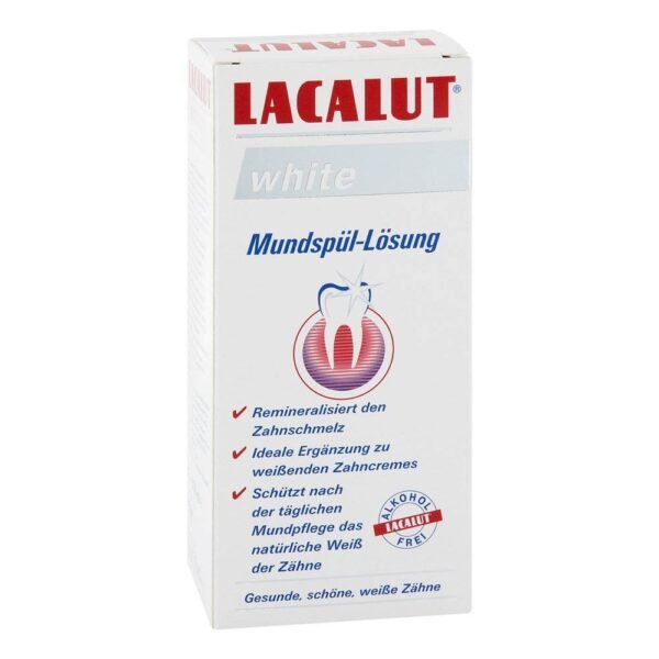 Remineralizes the tooth enamel, ideal complement to whitening toothpastes, protects the natural white of the teeth after daily oral care.