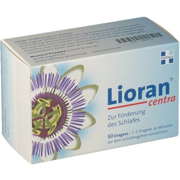 To improve the state of health during mental stress and to promote sleep.