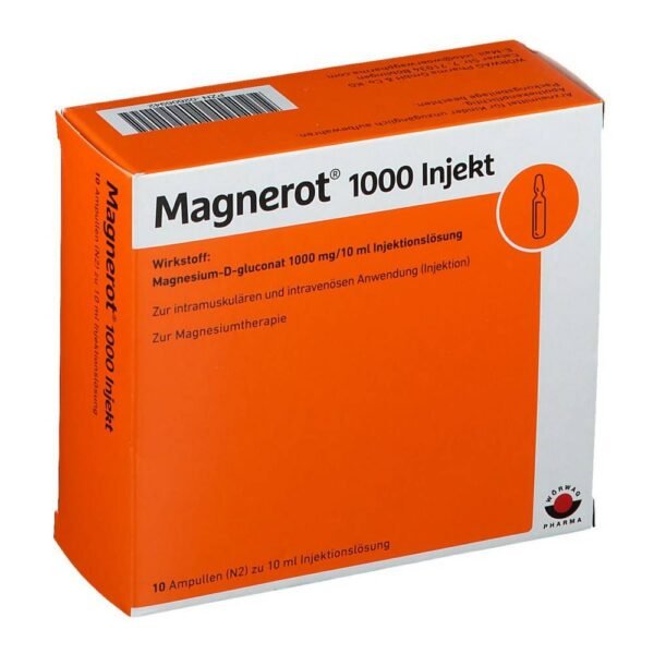 Magnesium deficiency, if it is the cause for disturbances of muscle activity and oral therapy is not possible.