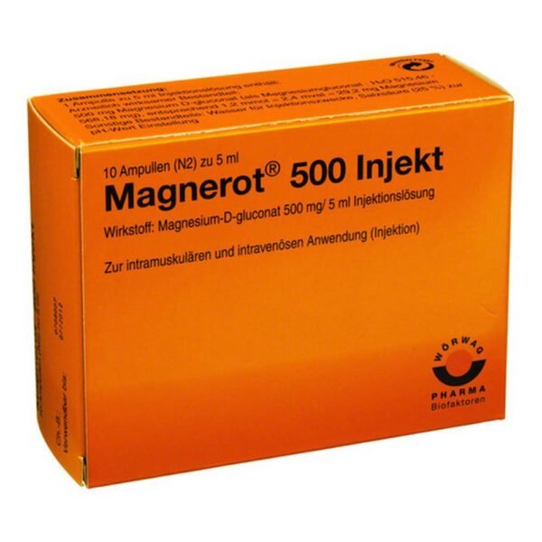 Magnesium deficiency, if it is the cause for disturbances of muscle activity and oral therapy is not possible.