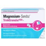 Food Supplement with sweeteners, with Magnesium.