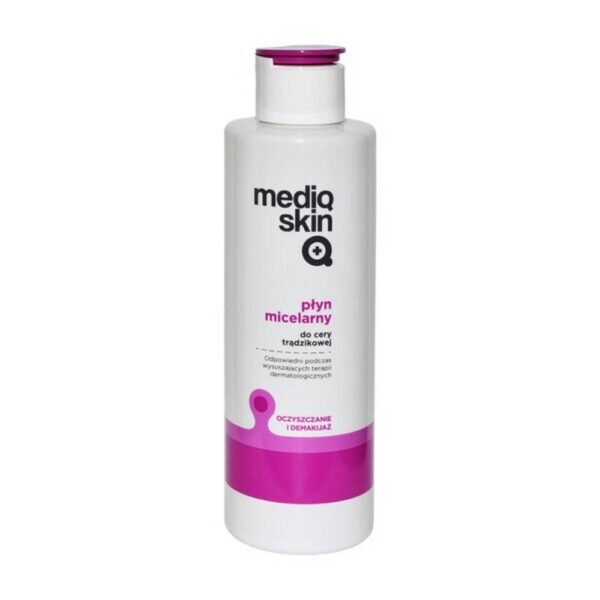 Micellar water for acne-prone skin.