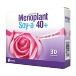 Menoplant soy-a 40+ - a dietary supplement that improves the benefit and quality of life of a mature woman.