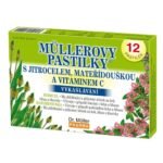 The herbs contained have a calming effect on the neck, pharynx and vocal cords. They relieve scratching in the throat and make coughing easier.