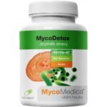 MycoDetox is a combination of the medicinal fungus Reishi and the algae Chlorella and Spirulina, suitable for cleansing the body and supporting the immune system.