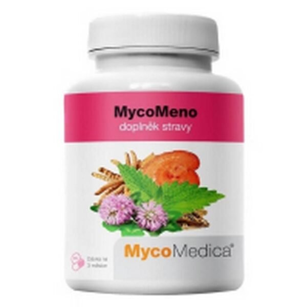 MycoMeno is for use during menopause and menstrual problems. Dietary supplement for the health and well-being of women.