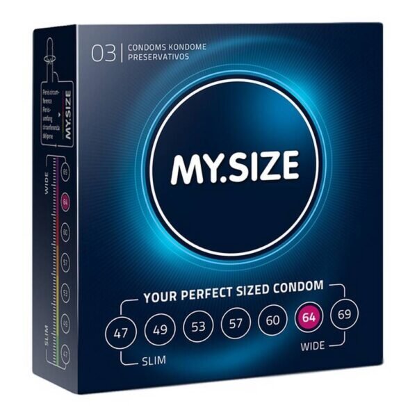 MY.SIZE, condoms, size 64 mm.