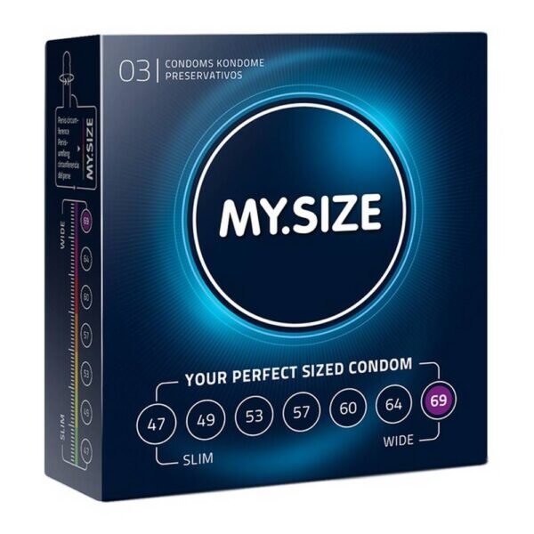 MY.SIZE, condoms, size 69 mm.