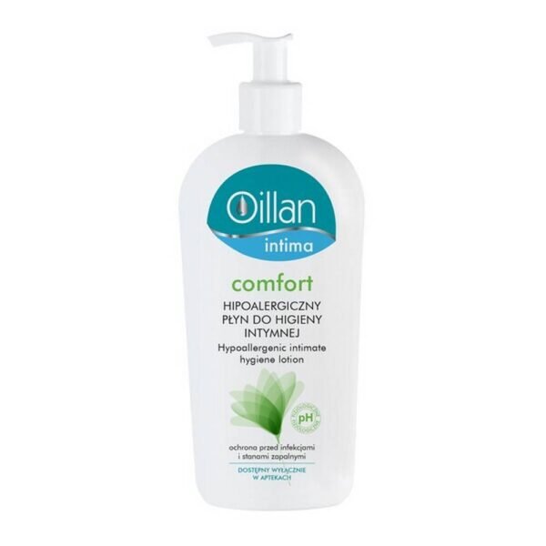 Therapeutic emulsion for intimate hygiene. Cleans, regenerates and protects against infections.