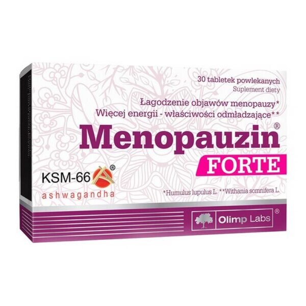 Menopuzin Forte - a dietary supplement containing a composition of plant ingredients. The preparation is intended for adults.