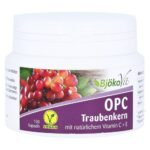 OPC grape seed capsules with natural Vitamin C and E.