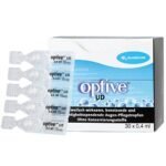 For the relief of symptoms of dry eye.