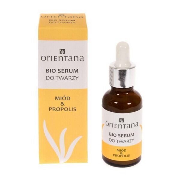 Face serum, honey & propolis.