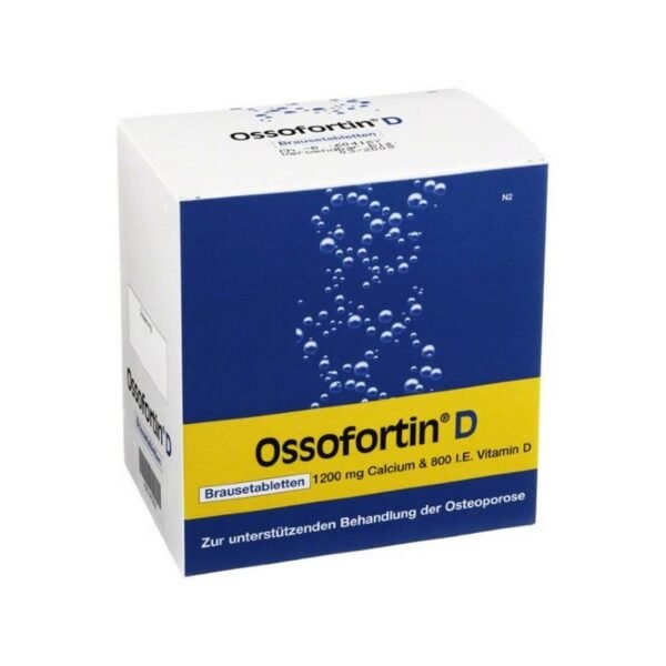 Is applied in case of proven Calcium and Vitamin D deficiency, as well as for supportive treatment of osteoporosis.