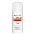 Protective cream for capillary and rosacea skin SPF 50+ - prevents discoloration, erythema, telangiectasia and the formation of hypersensitivity due to sun exposure. The cosmetic protects the skin against the sun, IR radiation and its effects on the skin. The product moisturizes, nourishes and regenerates, additionally counteracts and reduces dryness and hypersensitivity.