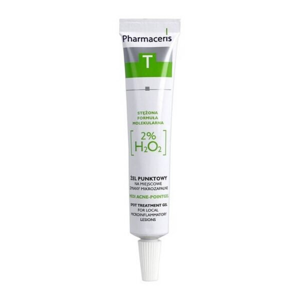 Point gel for local micro-inflammatory lesions, 2% H202, Medi Acne-Pointgel - intended for skin with acne lesions. It reduces their visibility and supports the regeneration of the epidermis.