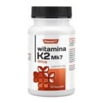 Pharmovit Vitamin K2 MK7 - dietary sulement, containing 150 &micro;g of vitamin K in one capsule. The preparation is intended for adults. Vitamin K2 MK7, i.e. menaquinone, helps maintain healthy bones and contributes to proper blood clotting.