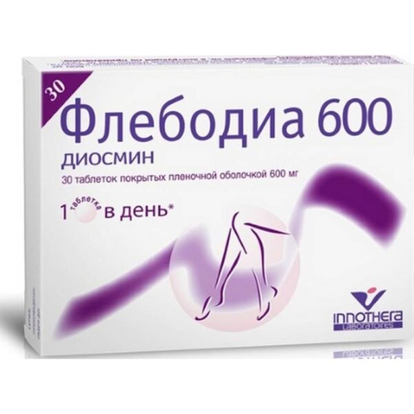 Флебодиа 600 60 Шт Купить