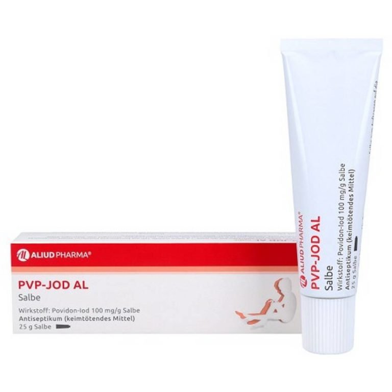 pvp jod al ointment antiseptic 25 g.